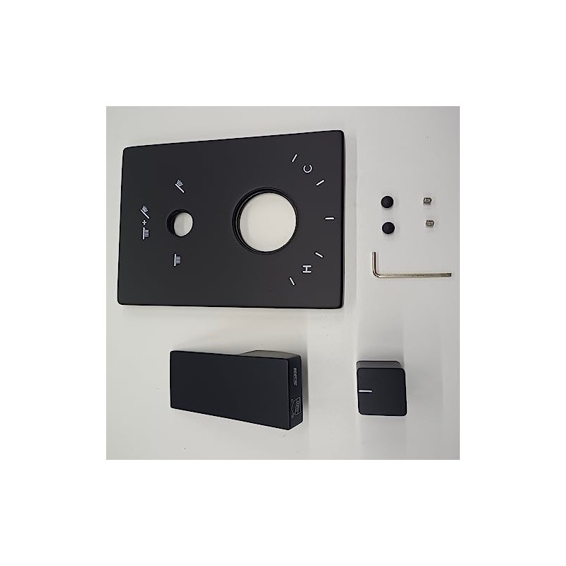 KES Shower System Replacement Handle, Diverter Knob and Cover Plate