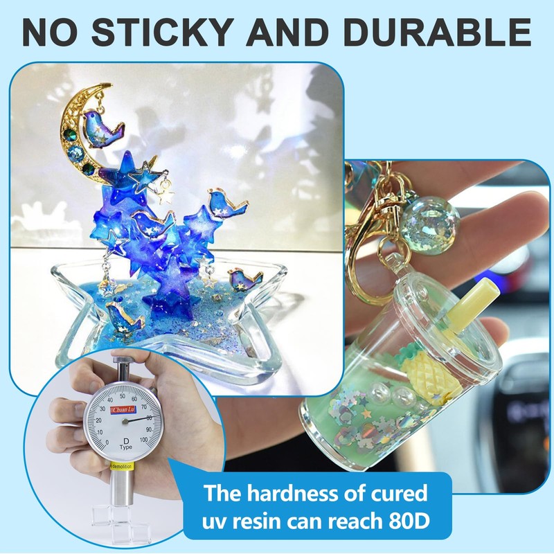 JDiction UV Resin, 1000g High Gloss Clear Solar Cure Sunlight
