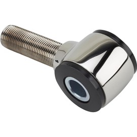Stainless 4-Bar Rod End, 5/8-18 RH Thread, Straight Shank