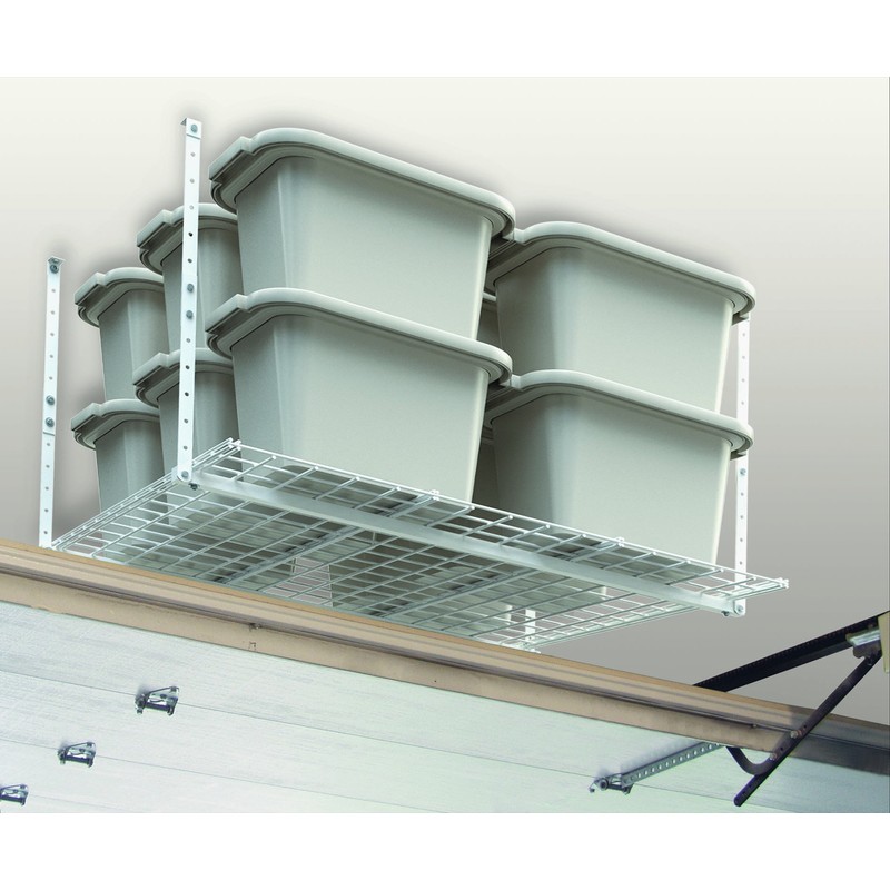 HyLoft Overhead adjustable Garage Storage Rack,Heavy Duty Steel Garage Storage