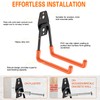HUPBIPY Heavy Duty Garage Hooks 10 Pack, 5.1 inch Medium