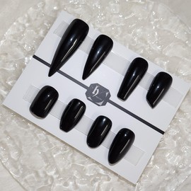 [Handmade nail tips] Tips for measuring size - Copin Egg / [수제네일팁] 사이즈 측정용 팁 - 코핀에그