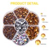 Blinginbox 3000pcs Hotfix Rhinestones, Crystal Hotfix Rhinestones Mixed Sizes SS6-SS30