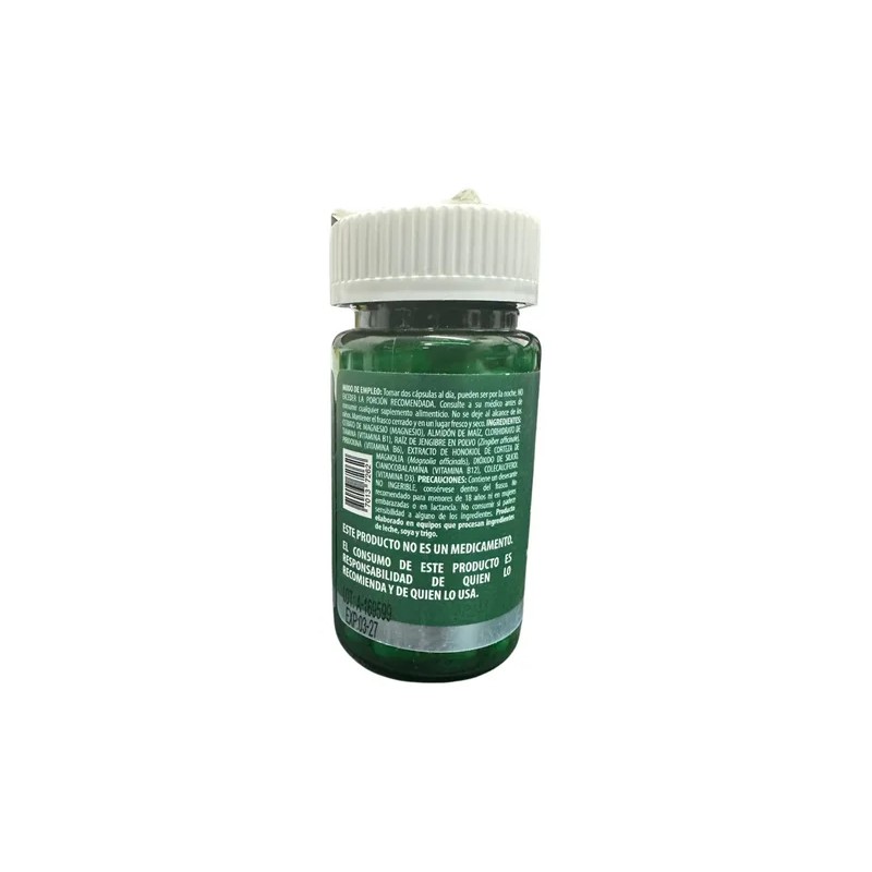 Cápsulas Magnesio Vitamina B12 Honokiol Blen