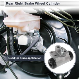 RATCHROLL Rear Right Brake Wheel Cylinder for Honda Accord 1990-1993 Durable Drum Brake Cylinder No.43300S04003 Aluminum Alloy 1 Pcs