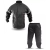 AVE Motorcycle AVE Black/Grey Unisex Rain Suit 2 pc