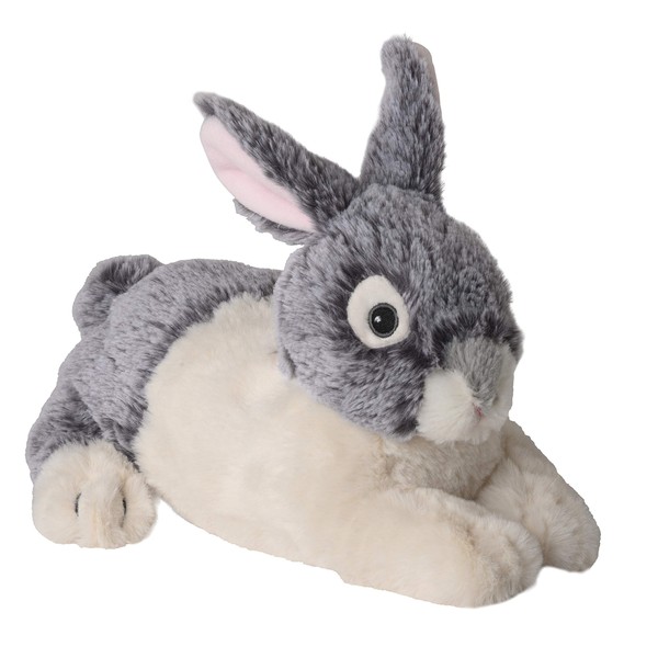 Warmies - Warmth Plush Toy - Rabbit - 1 Piece,Grey, White
