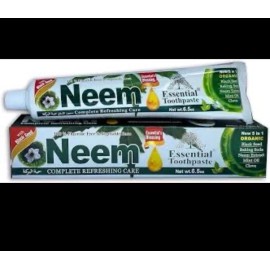 Essential Palace NEEM Toothpaste 5 in 1 By Essential Palace Fluoride Free & Vegetable Base - 2 Tubes / Pack