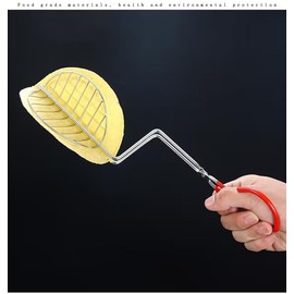 Taco Maker Press Fried Taco Shells Mold Crisp Deep Fryer L Shape Stainless Steel Taco Shell Making Tools Kitchen Gadgets ﻿
