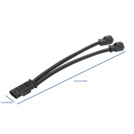 Konuooer Thermostat Cable Adapter Thermostat Housing Wiring Harness 12517646145 for C3 Picasso C4 C5 Berlingo B9 DS3 DS4 DS5 Cable Repair Kit for P-Peugeot 207 208 308 3008 Partner A0535451528