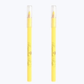 Masquerade Colorful Eyebrow A045 Pop n Yellow Bright Yellow Cosplay (2 Pieces)