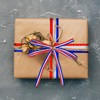 Red White and Blue Ribbon - 3/8 Inch-10 Yard Christmas