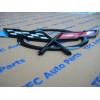 GM Chevy Corvette C5 Rear Cross Flags Emblem Factory OEM