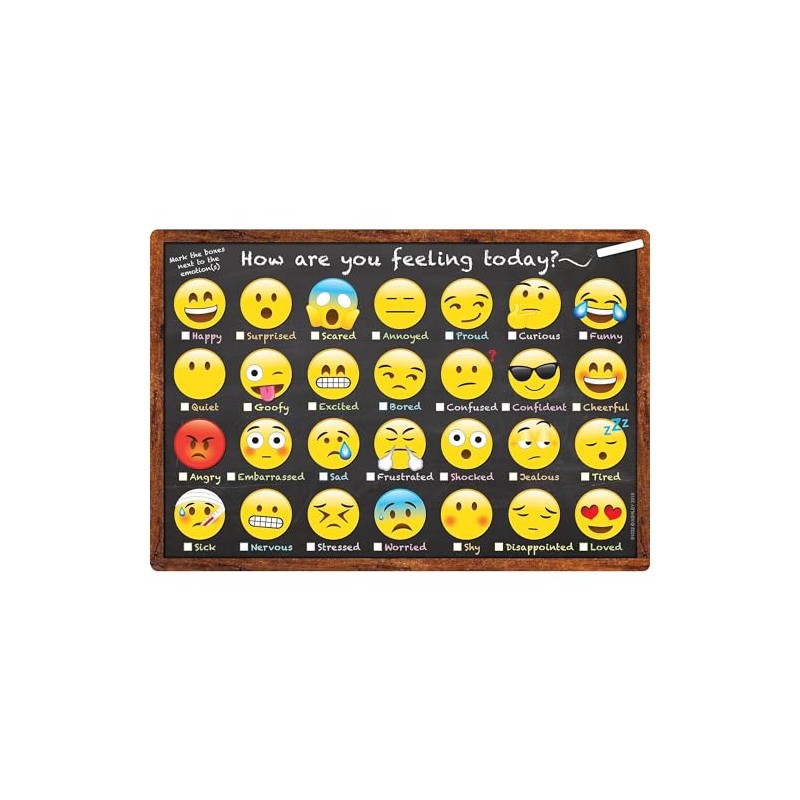 Ashley Productions ASH91032 Smart Poly™ Chart, Emotions Icon How are