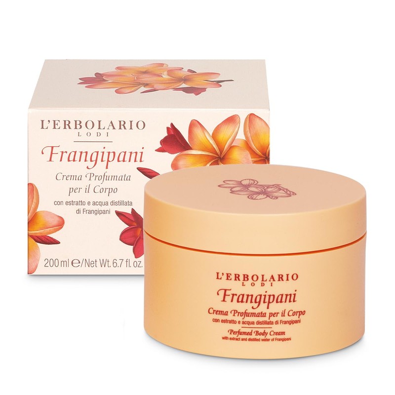Perfumed Body Cream - Frangipani by LErbolario for Unisex -