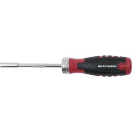 KRAFTWERK Bit Screwdriver 13 Pieces | Ratchet Screwdriver 12 in 1 Function | Screwdriver with Bits in Magnetic Handle | Bit Holder Screwdriver KRAFTWERK Item No. 306.378.001