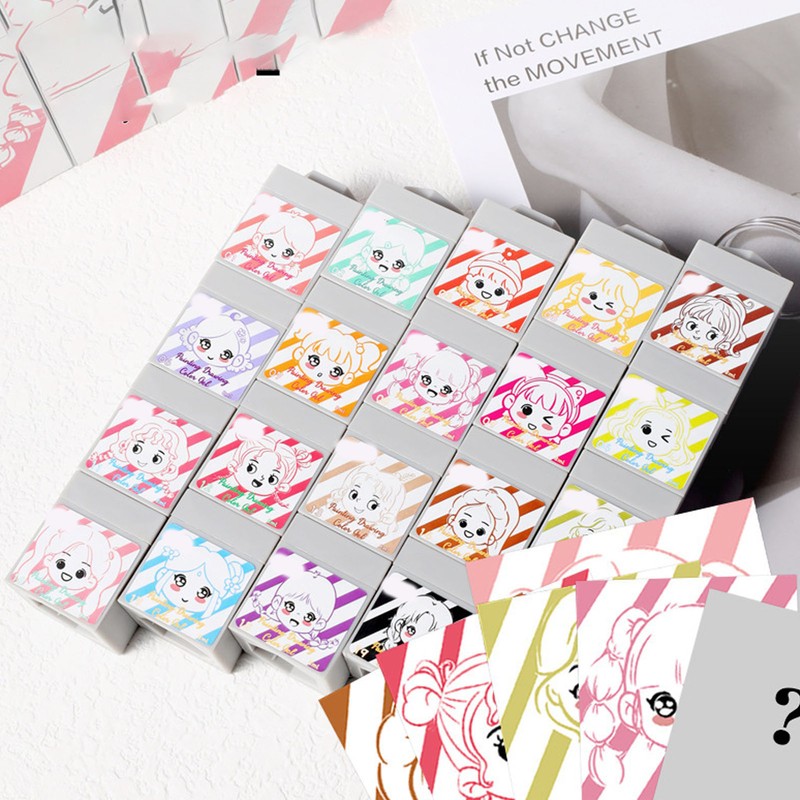 20 Colors Pat Painting Nail Gel Quick Drying Silky Gradient