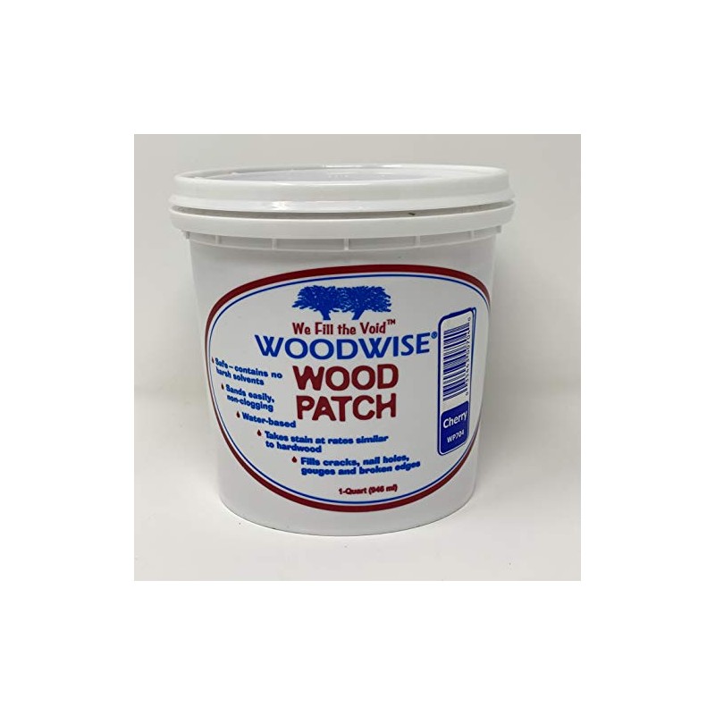 Woodwise Cherry Wood Patch Filler - Quart