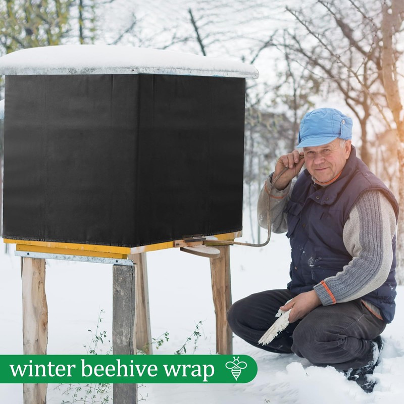 10 Frame Winter Bee Hive Wrap,3 Layer Thickened 600D Oxford
