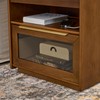 LKTART Night Stand with Charger Station and Outlet Hole, Mid