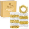 VONERO® Premium Acupressure Rings Massage Rings Skills for Fingers |