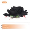 sourcing map 6 Pcs Rose Flower Hair Clips 3 Inch