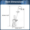 INFINAUTO Turbo Sound Muffler Pipe Whistle, Rear Tailpipe S Car