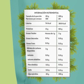 Alga Espirulina Pura En Polvo 2kg Superfood Orgánica                                                                                                  