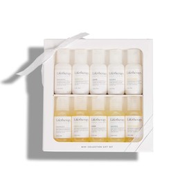 Mini Lotion and Wash Gift Set | Hydrating Body Lotion and Body Wash and Bubbling Bath Gift Set (10 pack)