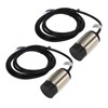 2 Set Proximity Sensor Switch Waterproof NPN DC 2 Wire