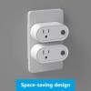 ‎OUVOPO 15A Matter Smart Plug for Apple HomeKit Siri Alexa