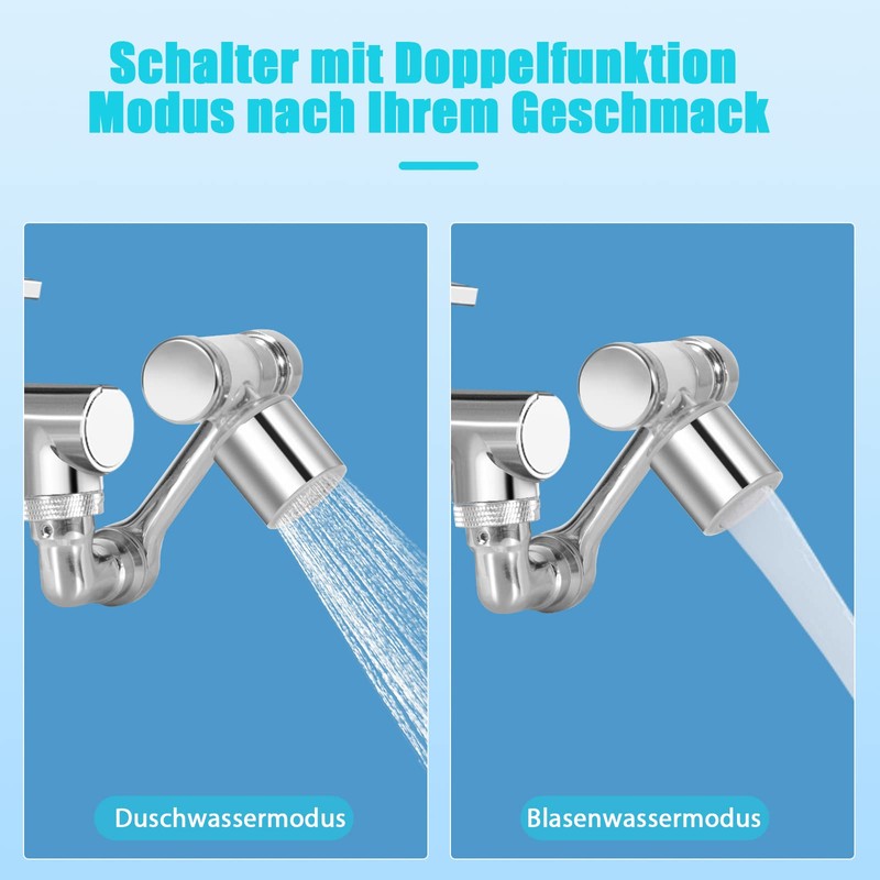 KOZR Tap Attachment and Tap Extension, Rotatable Multifunctional Extension Tap