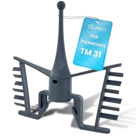 DL-pro Butterfly Mixing Attachment for Thermomix TM31 Food-Safe, BPA-Free, Dishwasher Safe - Premium Vorwerk Accessories