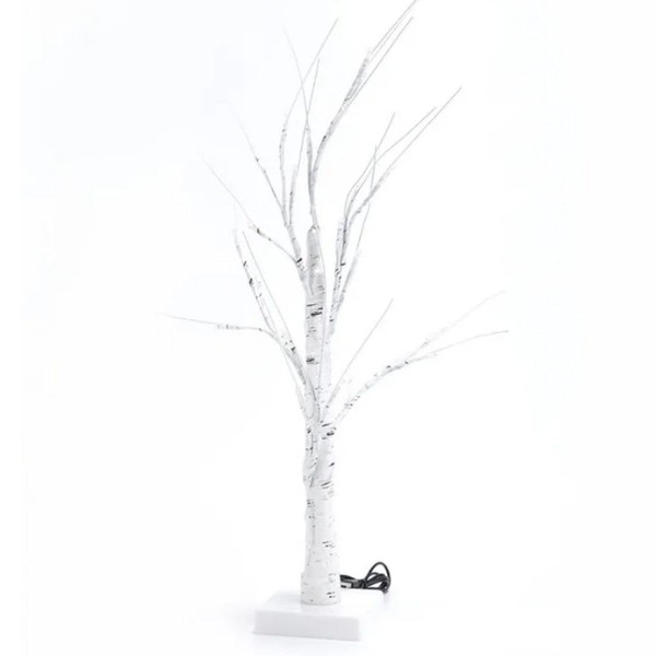 Pleavit Christmas Tree, Birch, Branch Tree, Light, LED, Illumination, Tabletop, Scandinavia, 17.7 inches (45 cm)