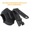 Handcuff Holder, Wear-resistant Handcuff Case with Quick Release, Moulded Handcuffs,