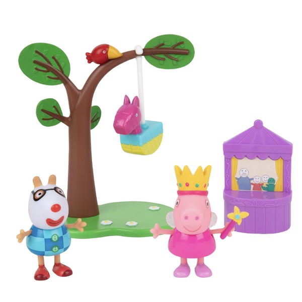 Peppa Pig Birthday Party Playset, 5 Pieces - Includes Peppa