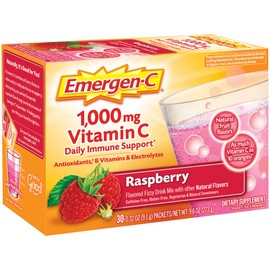 Alacer - Emergen-C Vitamin C Energy Booster Raspberry 1000 mg. - 30 Packet(s)