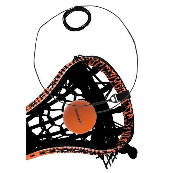 ACELETIQS Lacrosse Ball Lacrosse Rebounder, Pair with All Lacrosse Sticks,