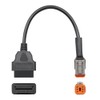 eMoto Solution eMoto Universal 6-Pin to 16-Pin OBD2 Motorcycle Diagnostic
