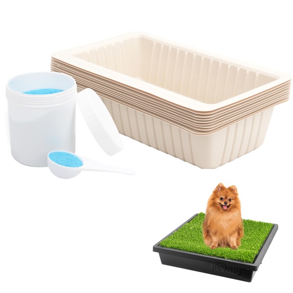 10-Pack Pet Loo Pee-Pod Refills with Sponge Compatible with PetSafe