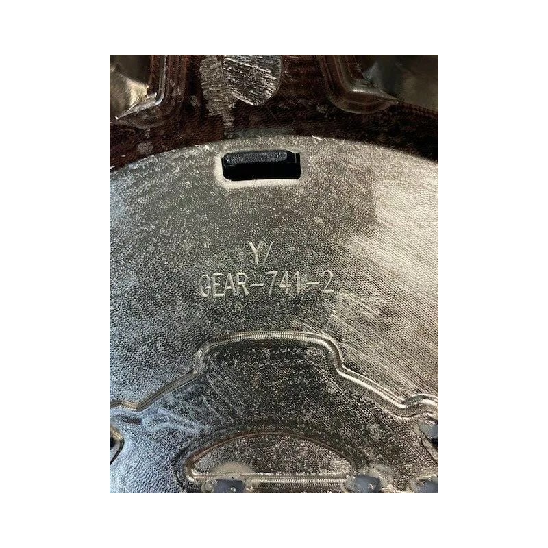 Gear Alloy C-741-2 GEAR-741-2 Chrome and Black Wheel Center Cap