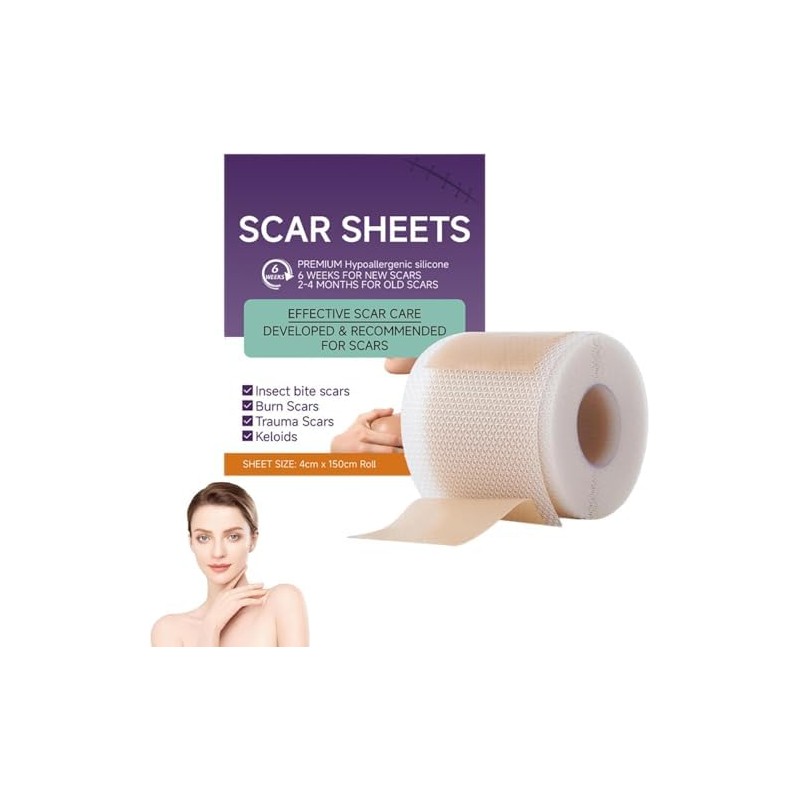 Cinta de silicona para cicatrices DMMYBJ – Reduce y previene