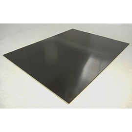 Gasoline and kerosene, oil resistant, acid resistant, heat resistant (280 °C), for packing making, camping equipment, Tigers polymer FR sheet (fluorine rubber) 0.1 x 12.6 x 7.9 inches (2 mm) x 12.6