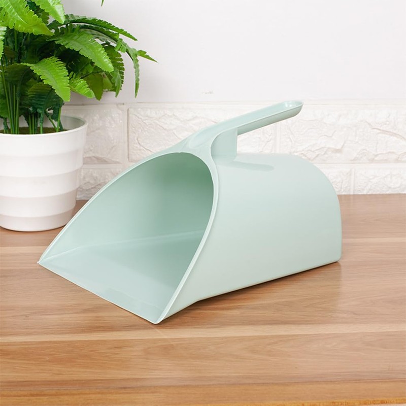 DOITOOL Household Dustpan Plastic Handheld Kitchen Trash Can Hanging Trash