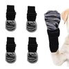 DEANKEJI 2 Pairs of Dog Socks, Silent Dog Socks, Non-Slip