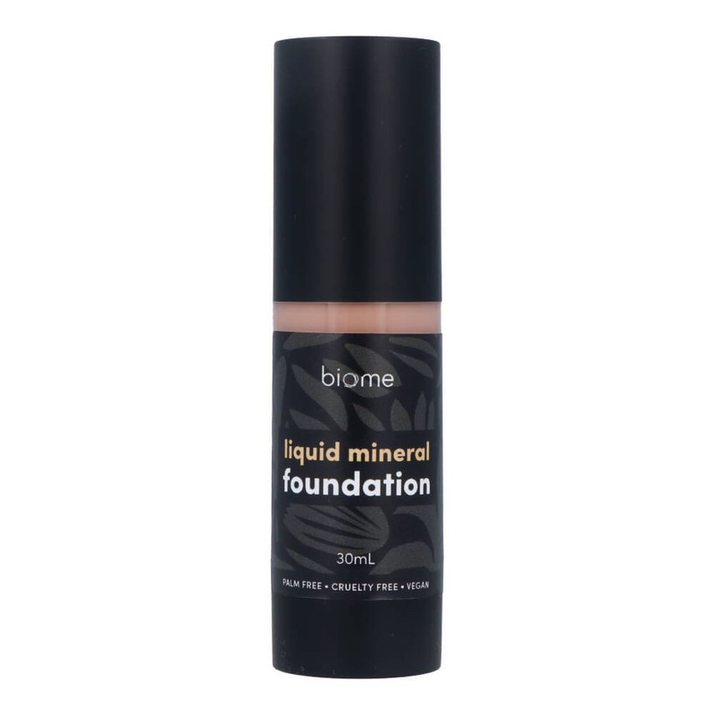 Biome Liquid Mineral Foundation 30ml, Bamboo