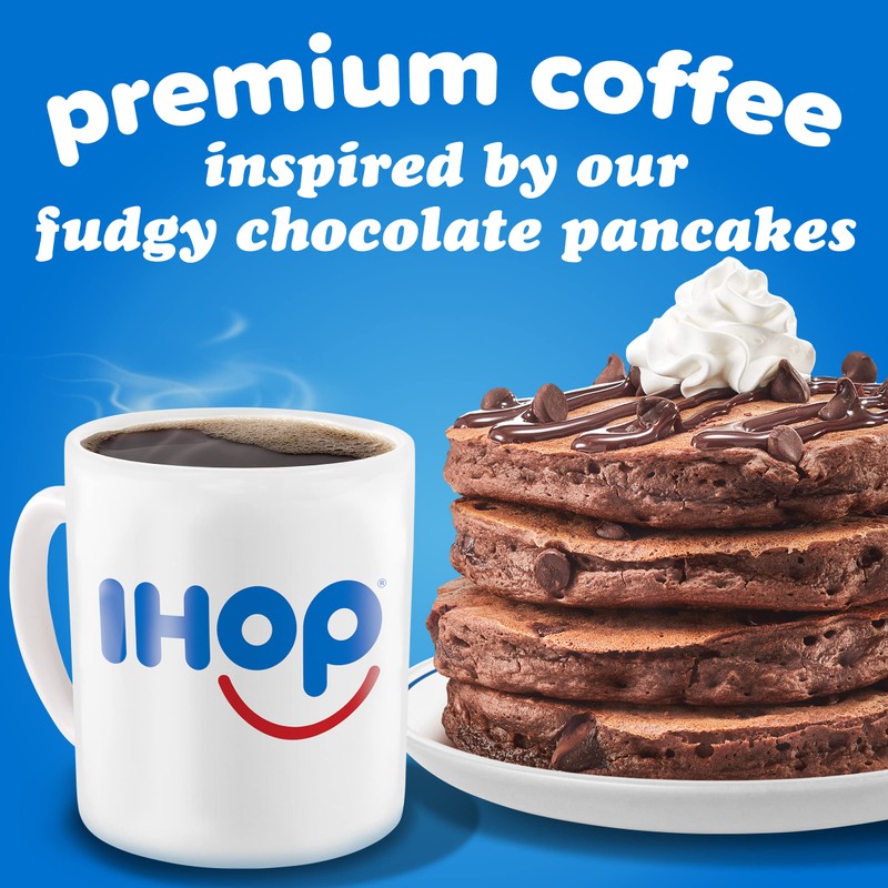 IHOP Chocolate Chocolate Chip Flavored Keurig K-Cup Coffee Pods, 10