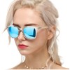 Myiaur Fashion Sunglasses for Women Polarized Driving Anti Glare UV