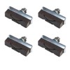 Set 4 Retro Vintage Bike Bicycle Brake Blocks Rubber Pads