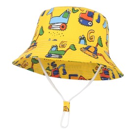 GEMVIE Fishing Hat Baby Boy Girl Sun Hat Toddler Summer Hat Beach Hat, yellow